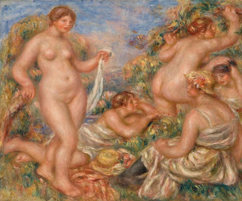 Badende kvinder - Pierre-Auguste Renoir