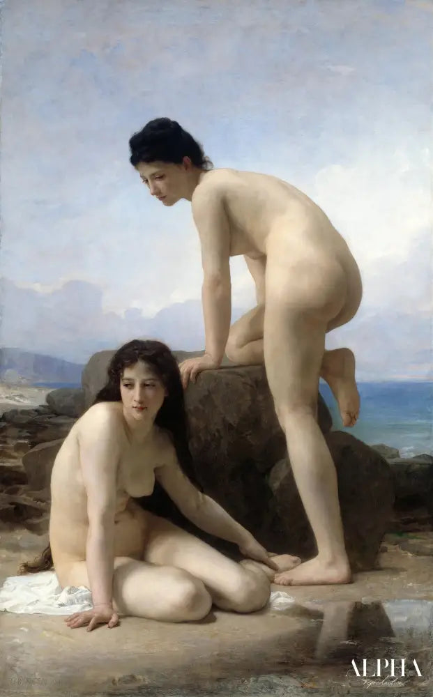 Les Baigneuses - William-Adolphe Bouguereau Reproductions de tableaux à la peinture à l’huile