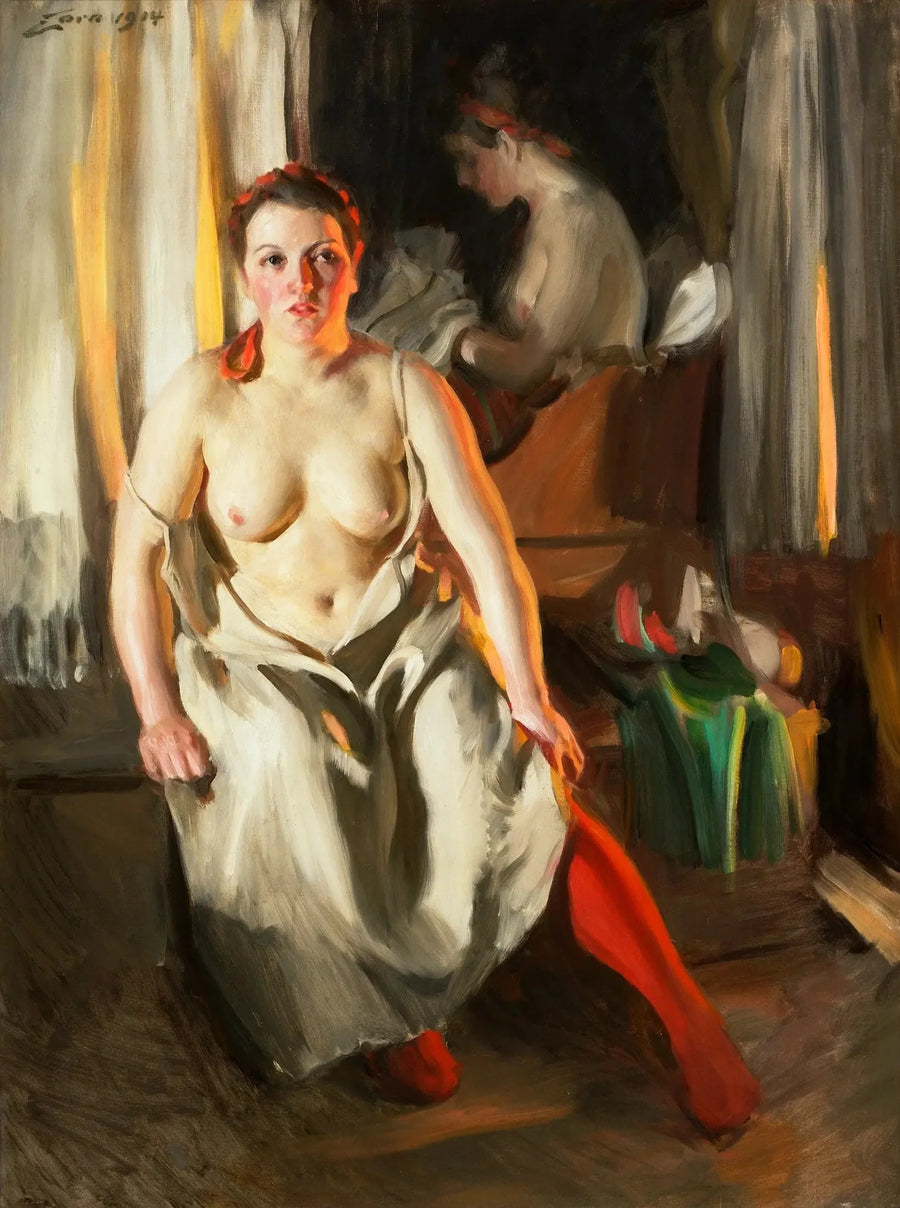 De Røde Strømper - Anders Zorn