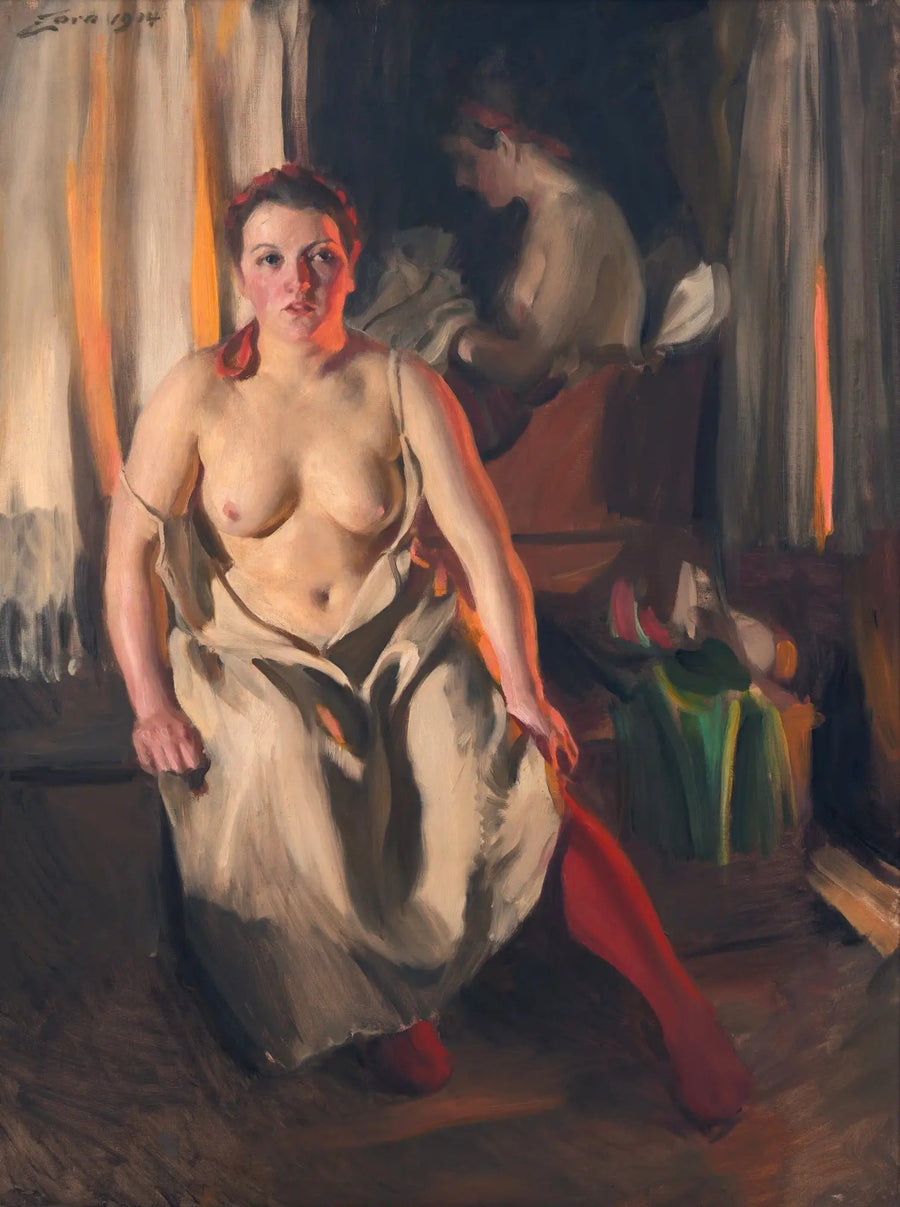 De Røde Strømper - Anders Zorn
