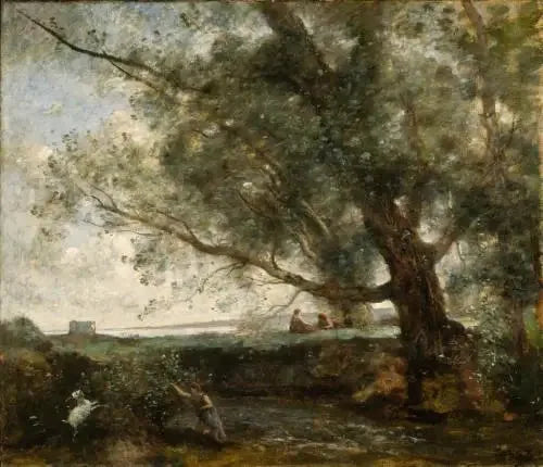 Arkadens hyrder - Jean-Baptiste Camille Corot