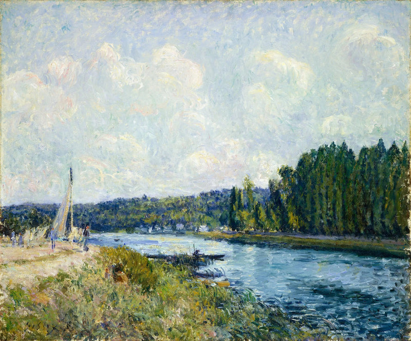 Oise-bredderne - Alfred Sisley