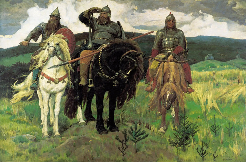 Bogatyrerne - Viktor Vasnetsov