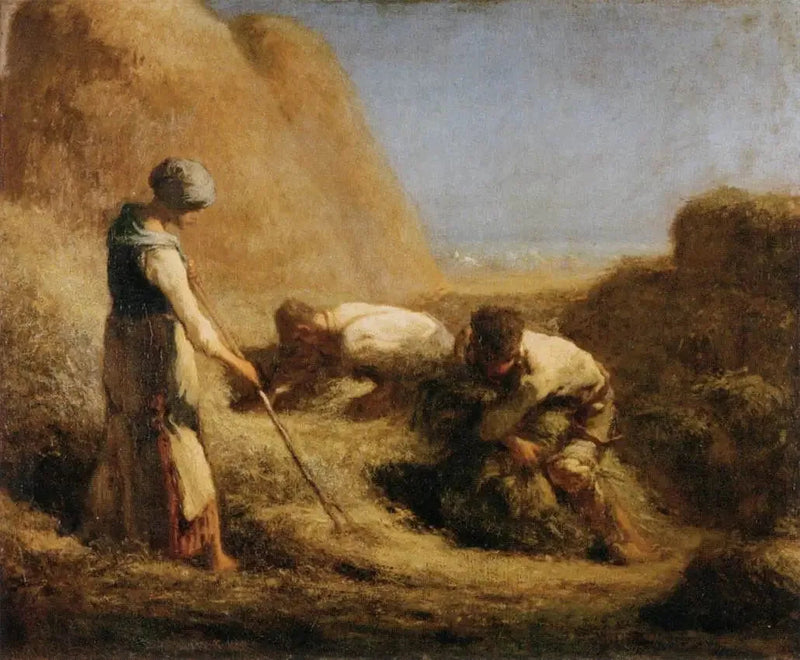 Les Botteleurs de foin - Jean-François Millet