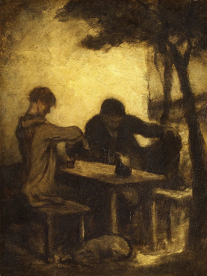 Drikkerne - Honoré Daumier