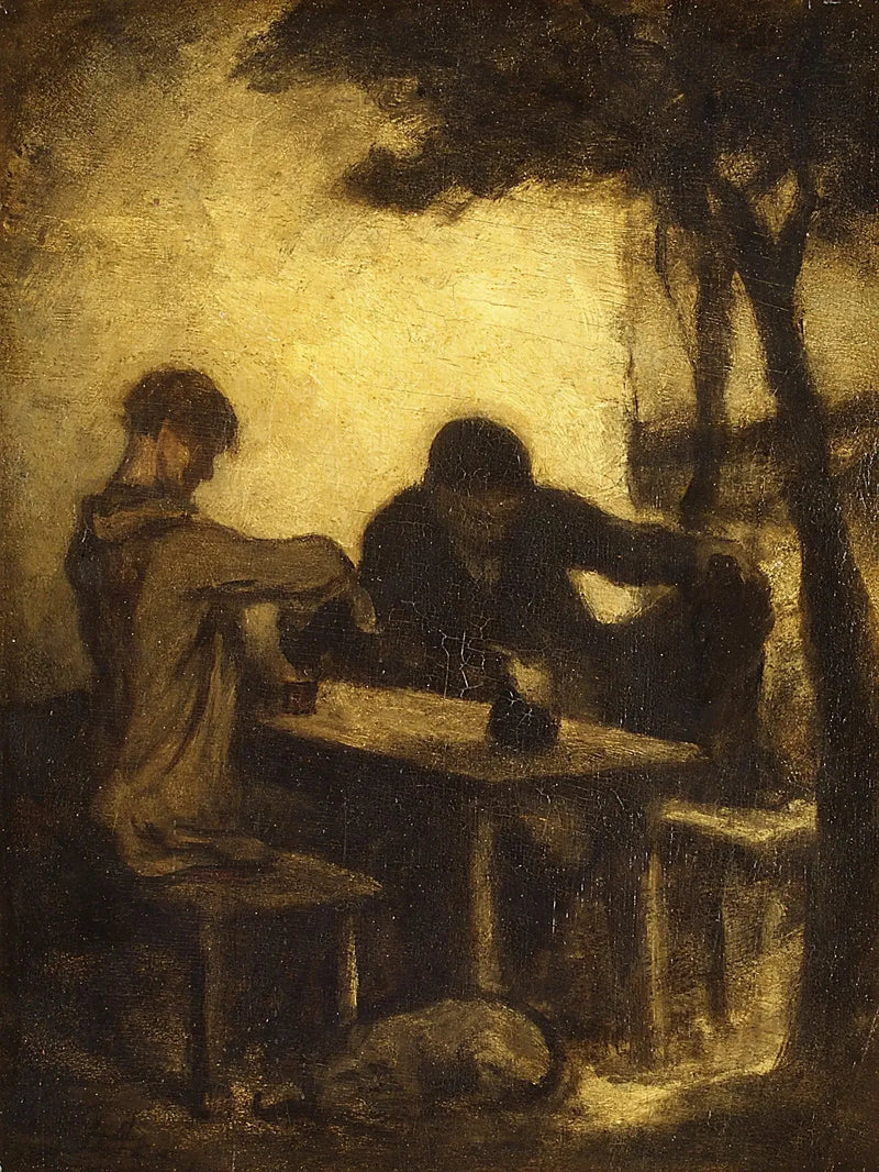 Drikkerne - Honoré Daumier