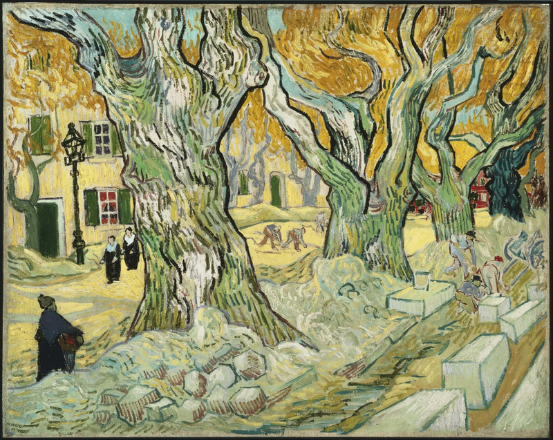 Vejarbejderne - Vincent van Gogh