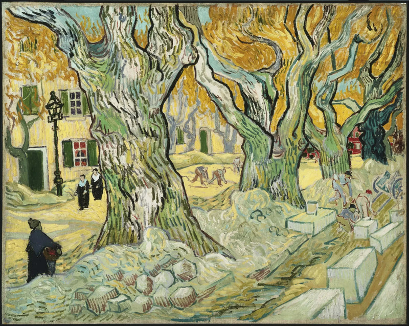 Vejarbejderne - Vincent van Gogh