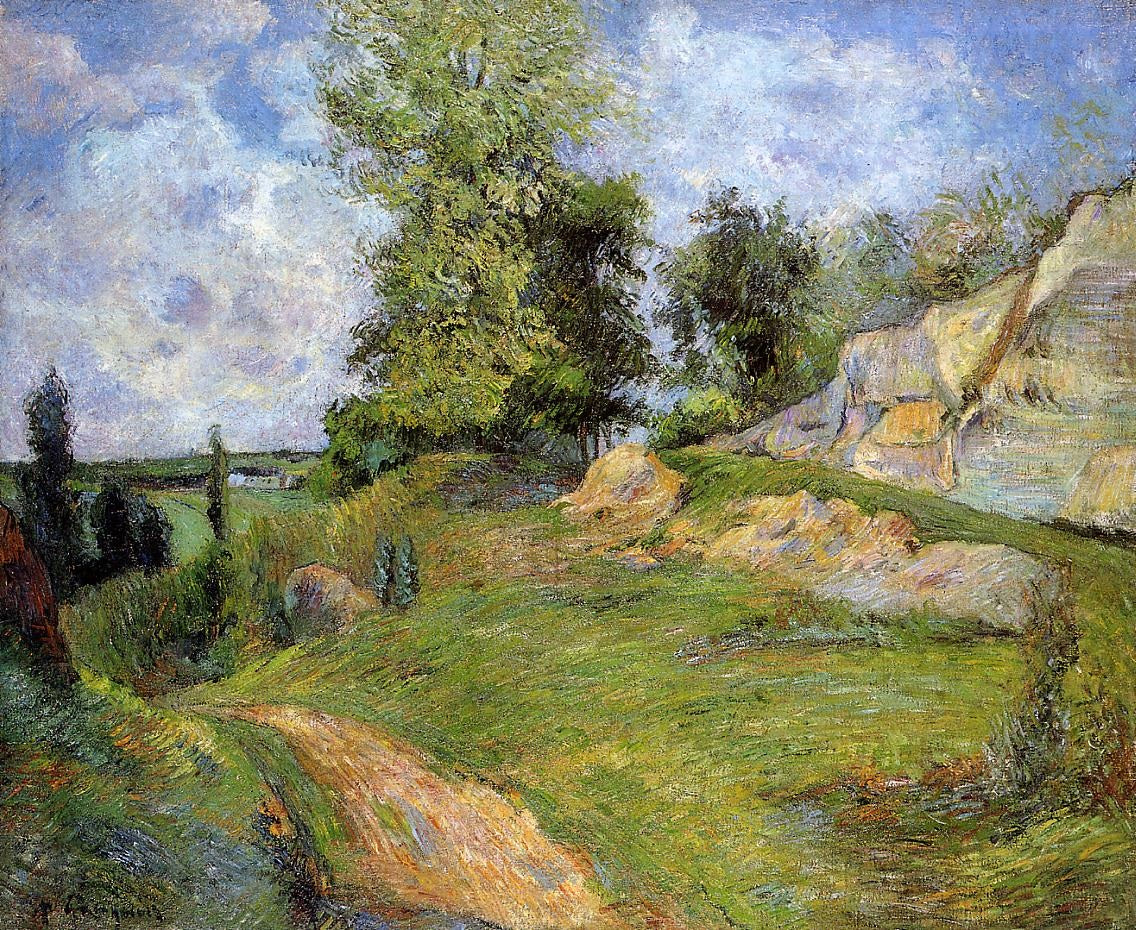 Kålbruddene nær Pontoise - Paul Gauguin