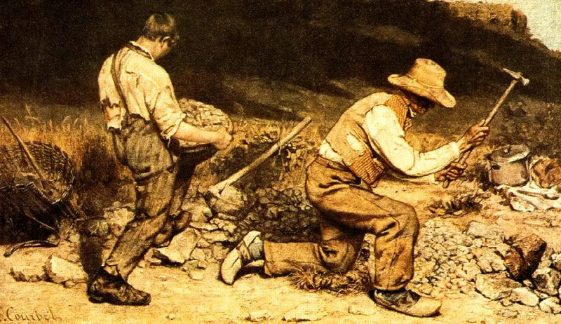 Stonebryderne - Gustave Courbet