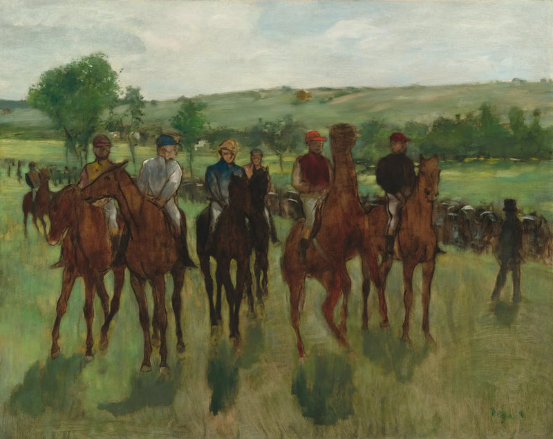 Rytterne - Edgar Degas