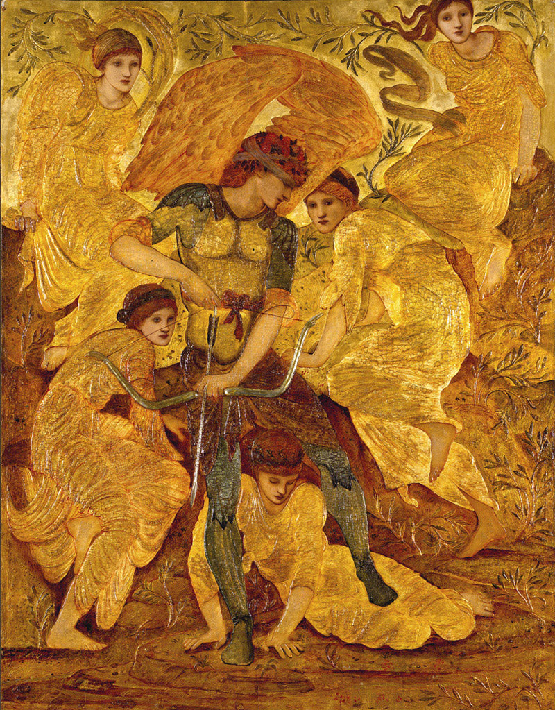 Cupids jagtområder - Edward Burne-Jones