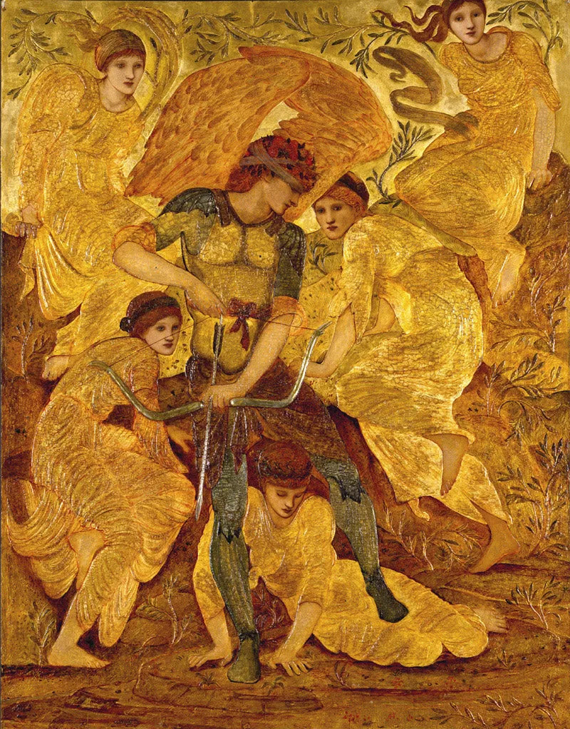 Cupids jagtområder - Edward Burne-Jones