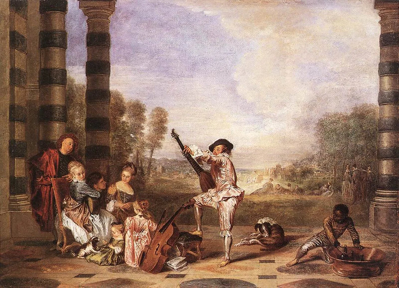 Livets Charme - Antoine Watteau