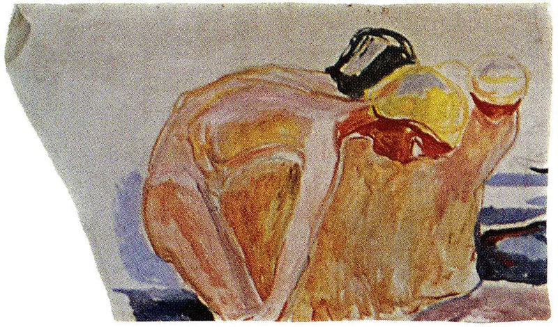 De Søgere: gruppe af børn stående - Edvard Munch