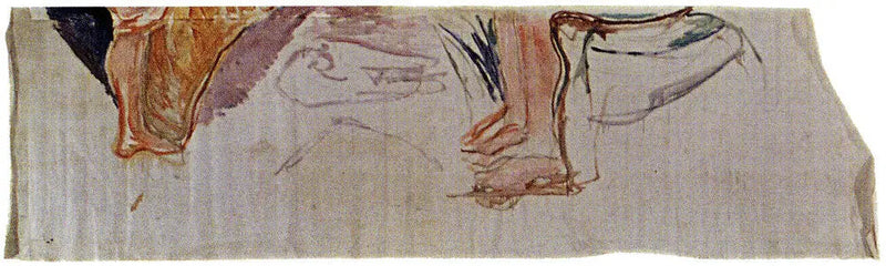 De Søgere: børnefødder - Edvard Munch