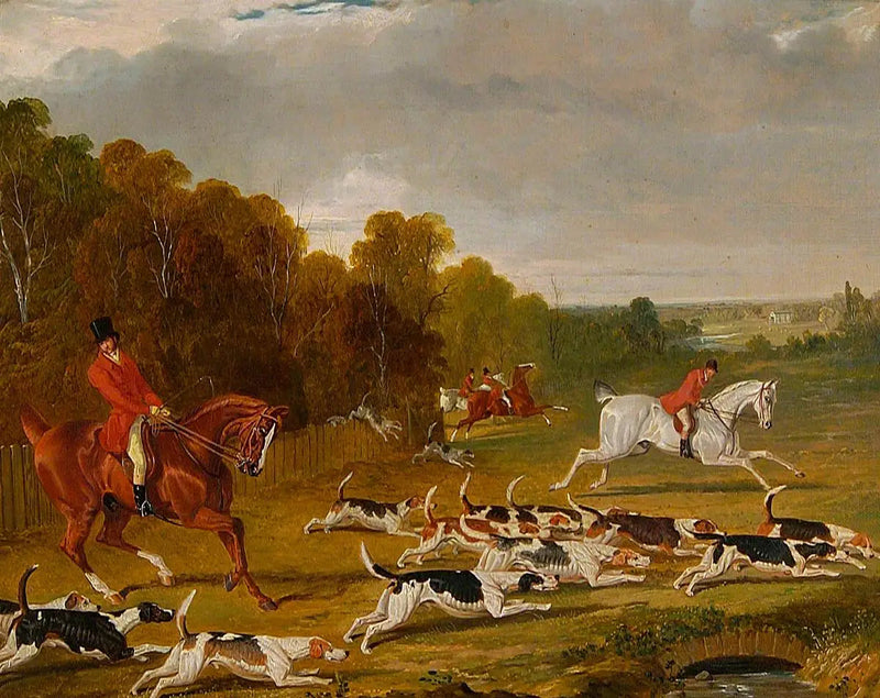 Hundene forlader hemmeligheden - John Frederick Herring, Sr.