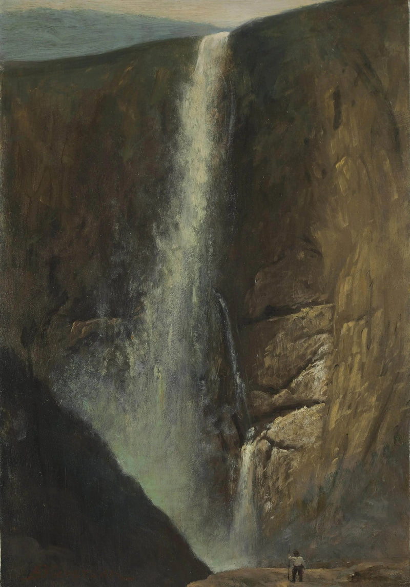 Faldende - Albert Bierstadt