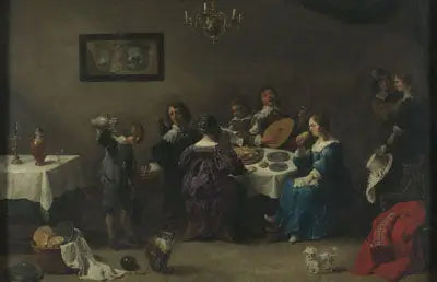De fem sanser - David Teniers den Yngre