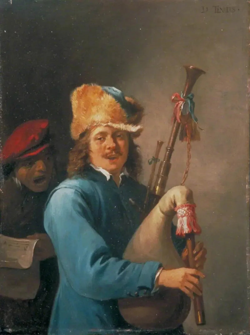 De fem sanser: hørelsen - David Teniers den Yngre