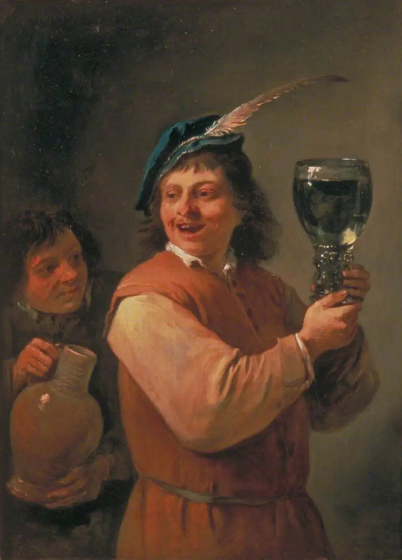 De fem sanser: smag - David Teniers den Yngre
