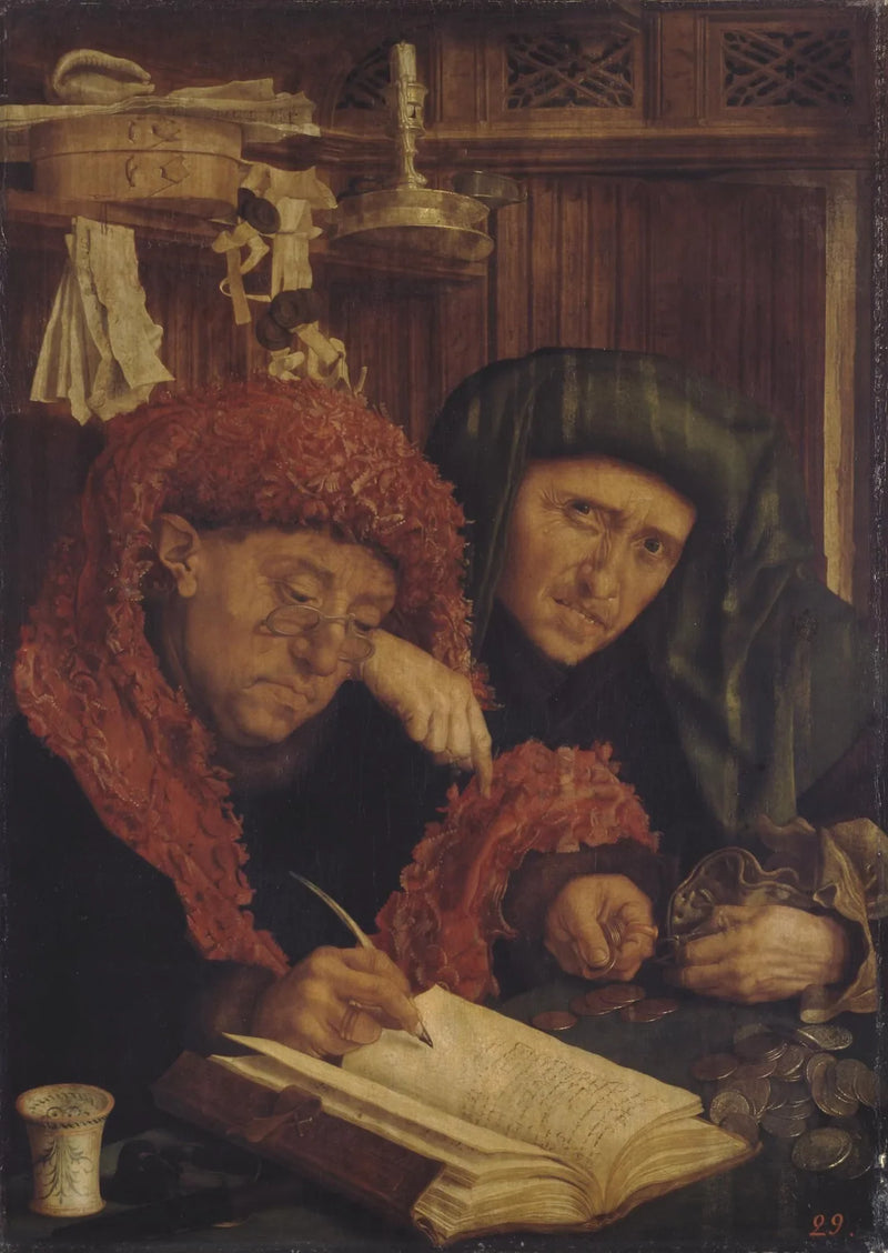 Skatteopkrævere - Marinus van Reymerswale