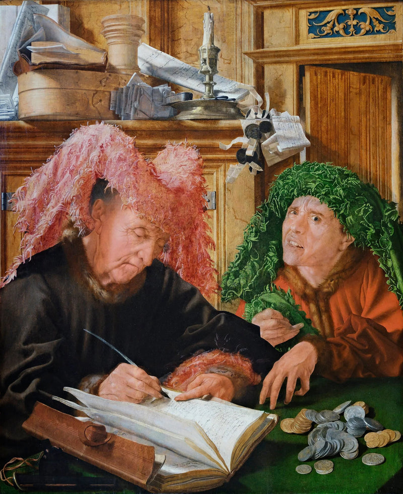 Skatteopkrævere - Marinus van Reymerswale
