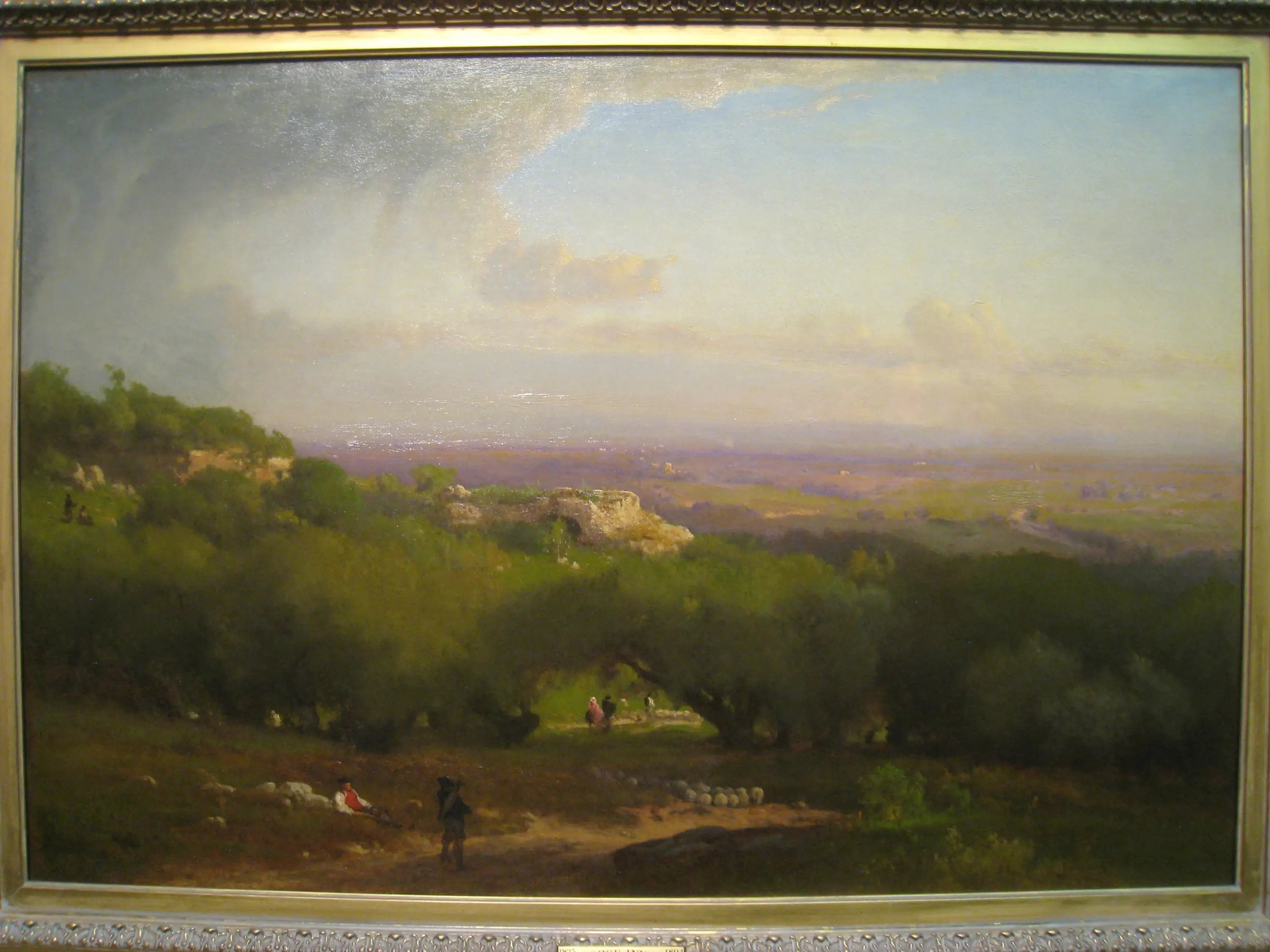 Les collines d’Alban - George Inness - Alpha Reproduction