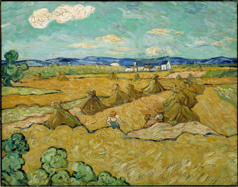 Kornbunker - Vincent van Gogh
