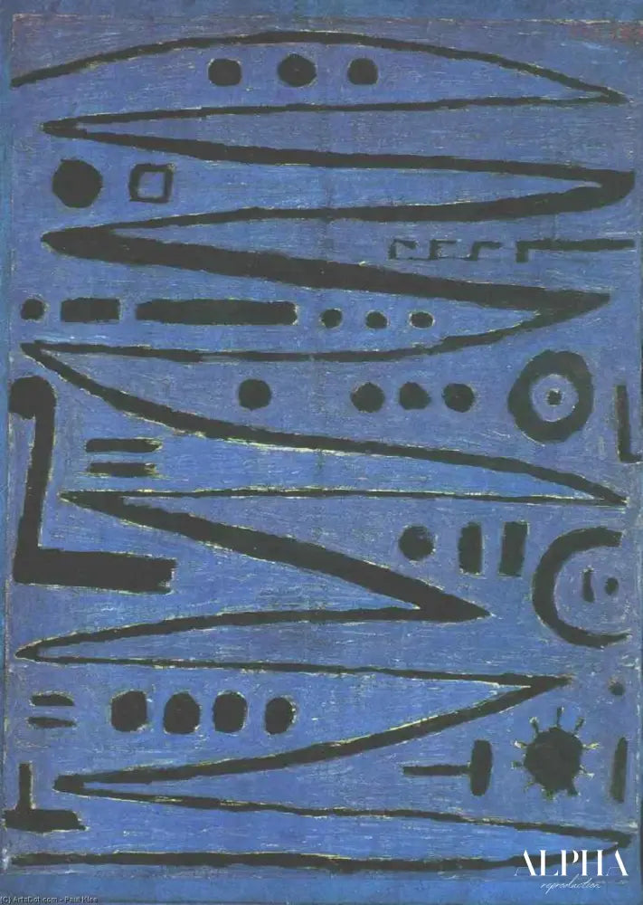 Les coups héroïques de la boîte - Paul klee - Reproductions de tableaux et peintures haut de gamme