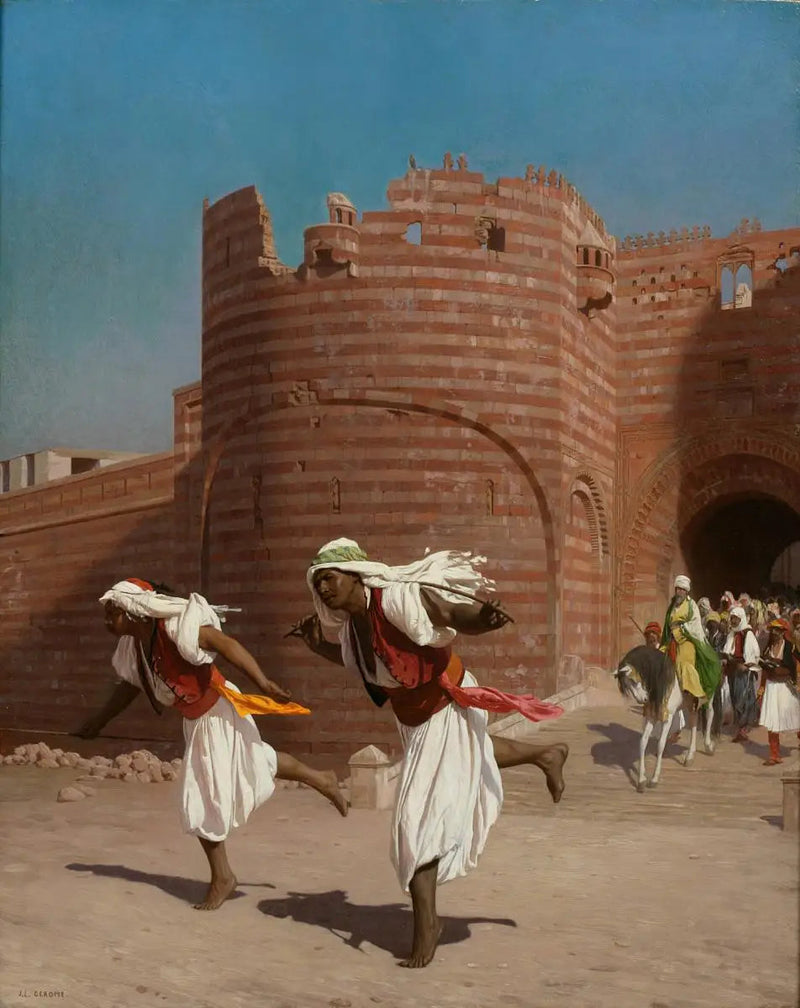 Pachaens løbere - Jean-Léon Gérôme