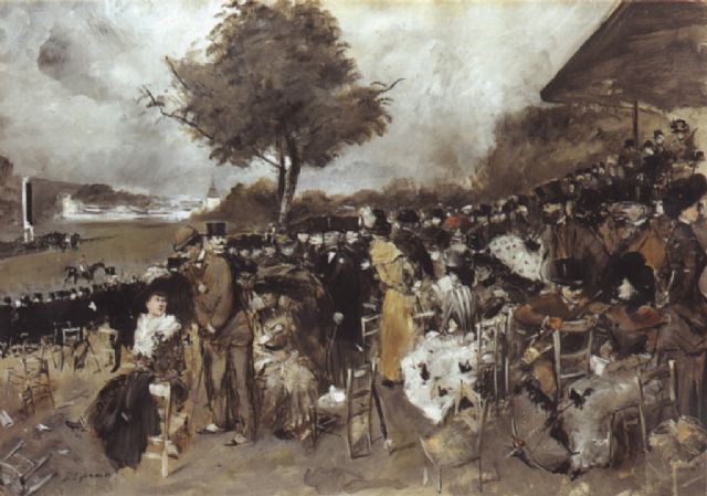 Løb - Jean-Louis Forain