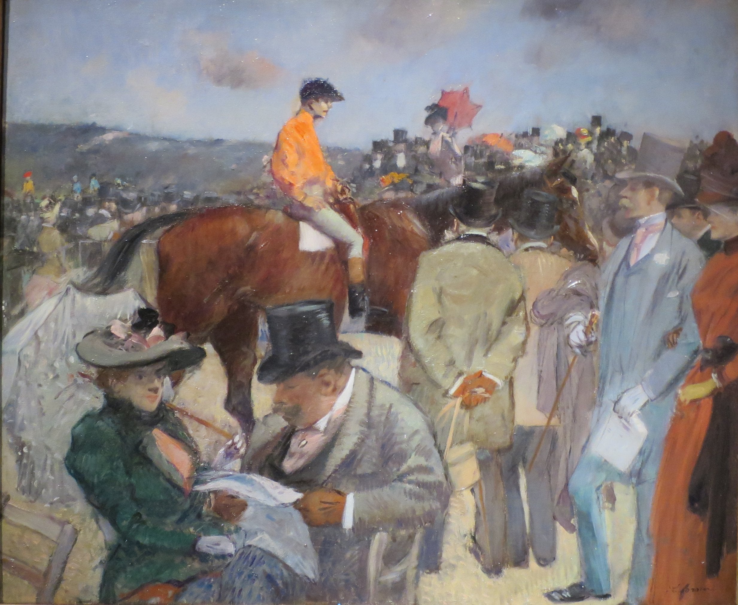 Les Courses - Jean-Louis Forain - Alpha Reproduction