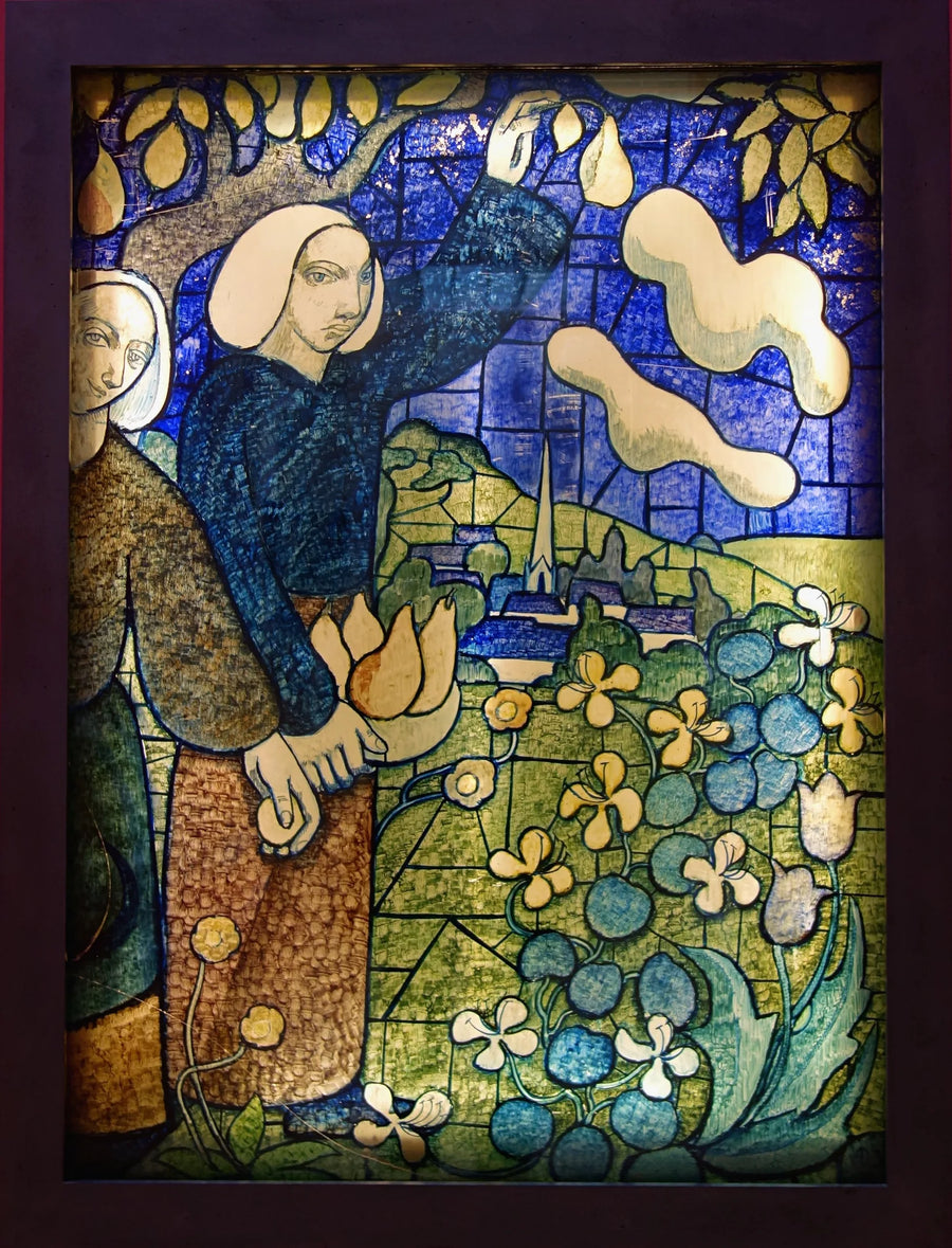 Pæreplukkerne - Émile Bernard