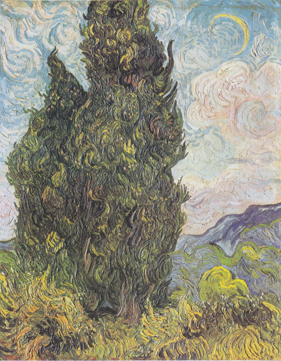 Cypresserne - Vincent van Gogh