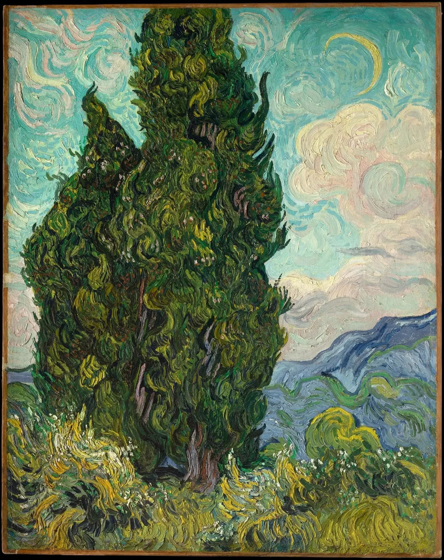 Cypresserne - Vincent van Gogh