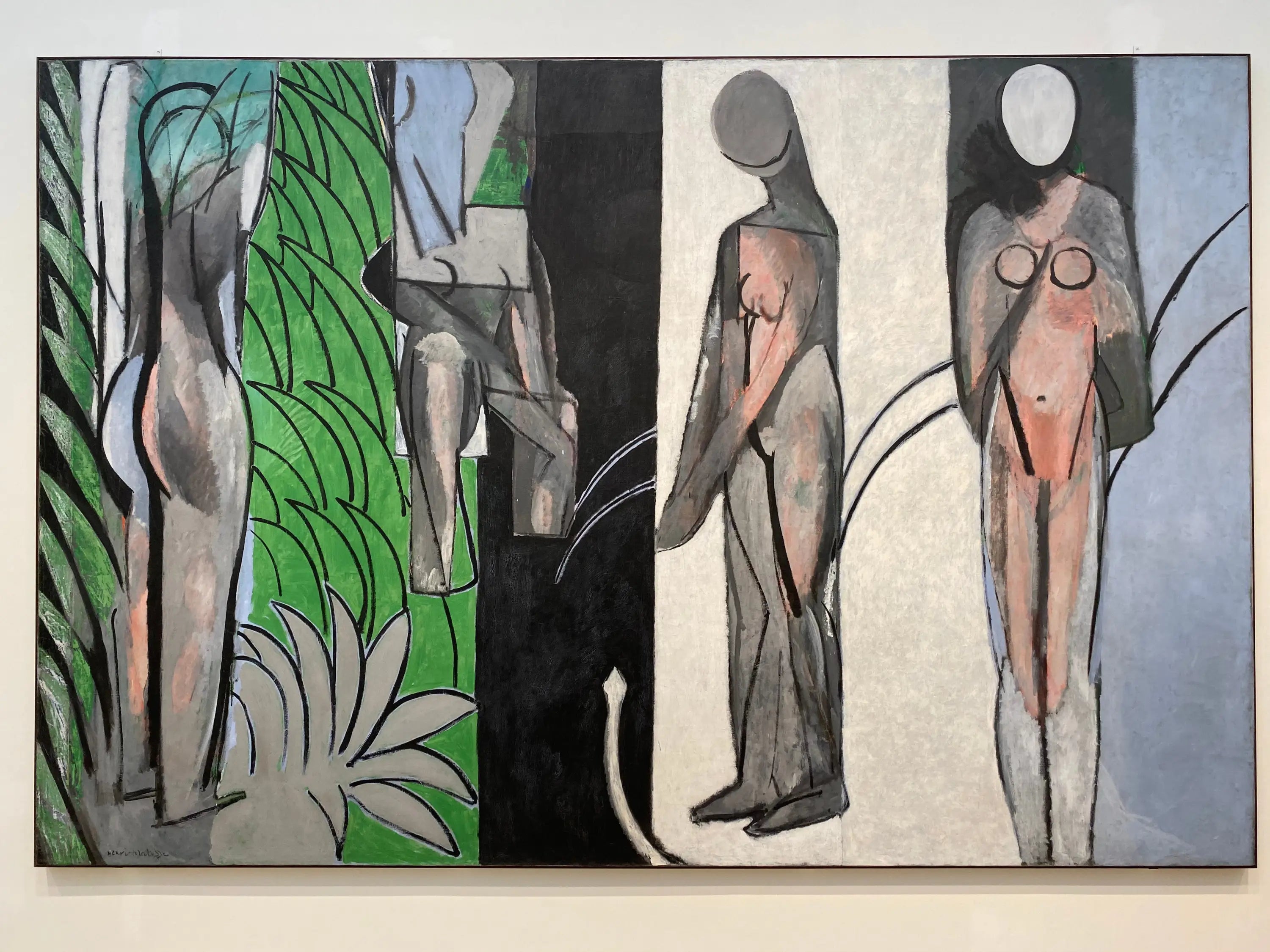 Reproduction du tableau « Les Demoiselles à la rivière - Henri Matisse » par Alpha Reproduction en peinture à l’huile