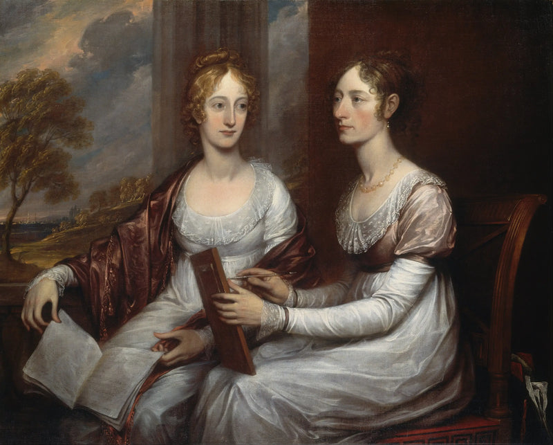 Mary og Hannah Murray-døtrene - John Trumbull
