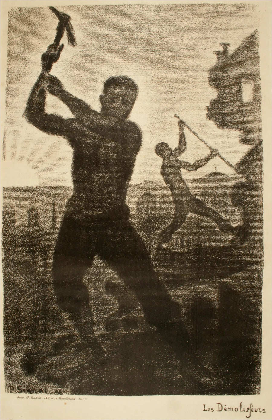 Nedbryderne - Paul Signac
