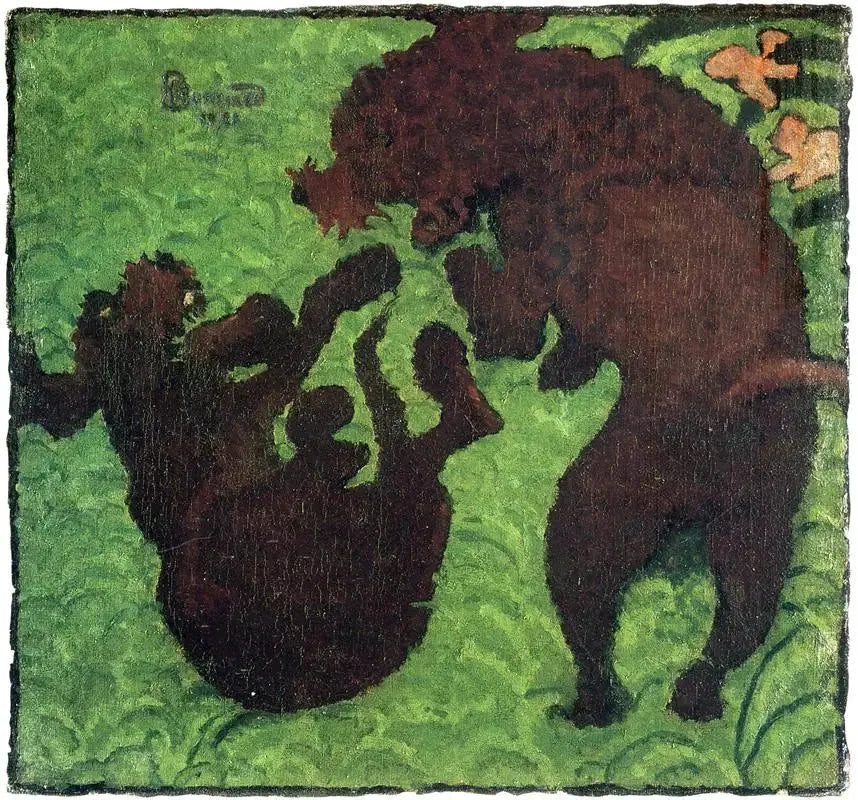 De to pudler - Pierre Bonnard