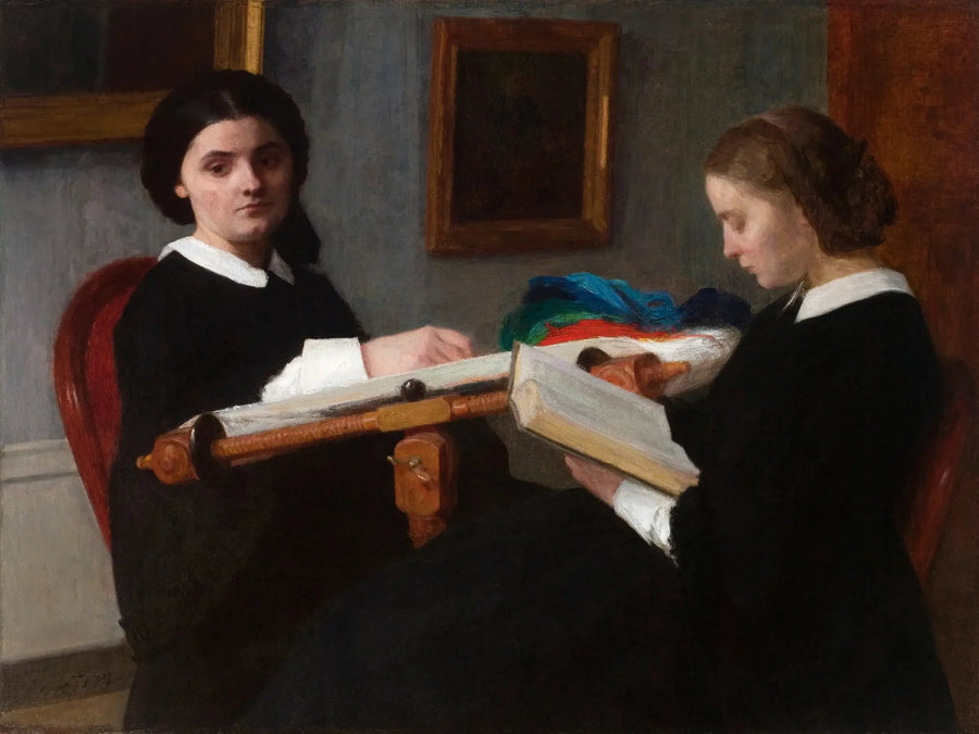 De To Søstre - Henri Fantin-Latour