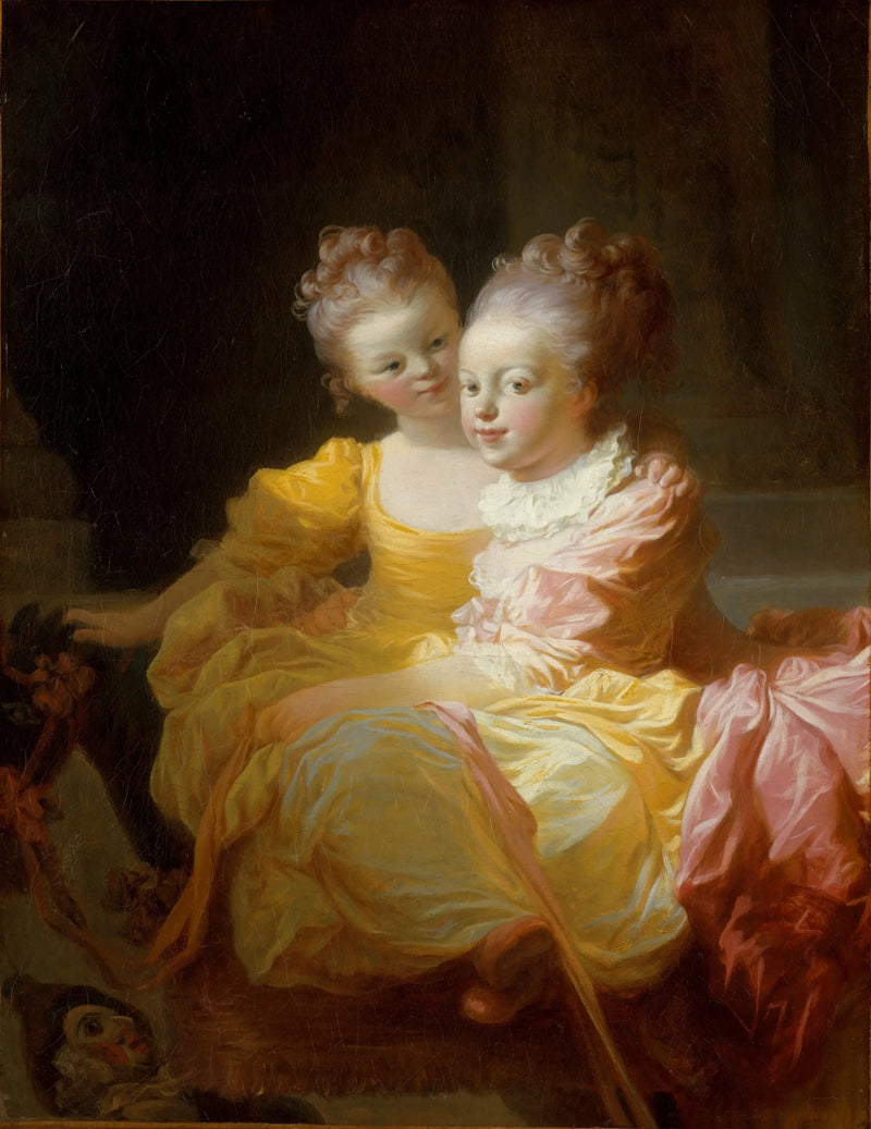 Les Deux Sœurs - Jean-Honoré Fragonard