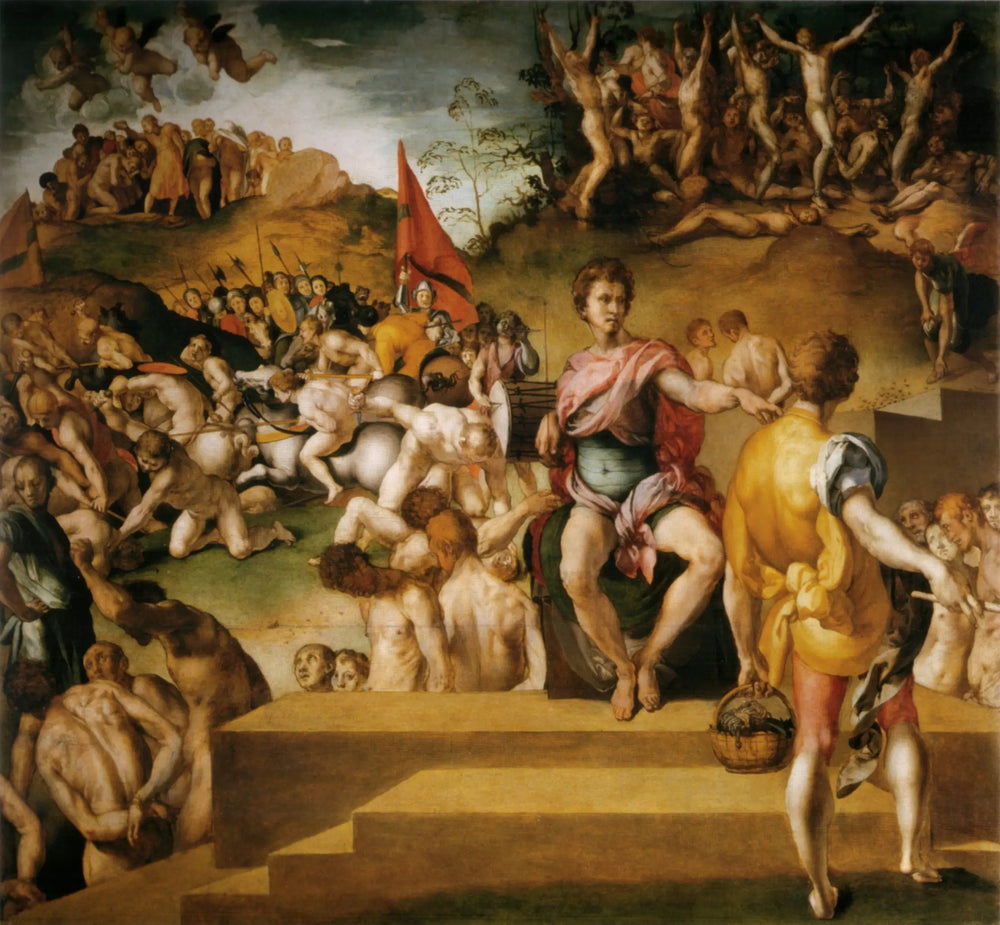 Les dix mille martyrs - Pontormo image 1 reproduction de peinture à l’huile