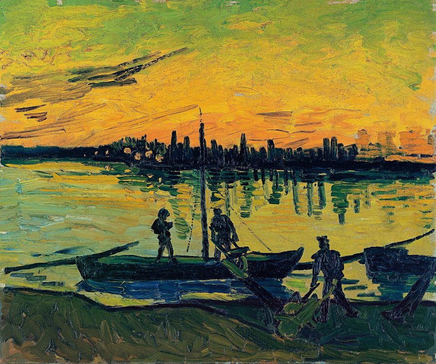 Dockere i Arles - Vincent van Gogh