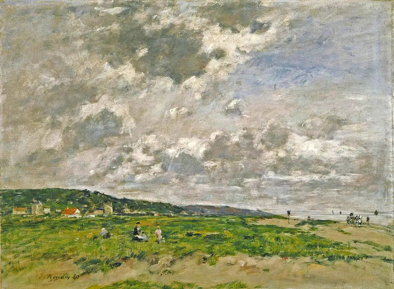 Düne ved Tourgeville - Eugène Boudin