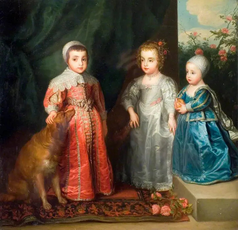 Børnene af Charles I - Antoine van Dyck