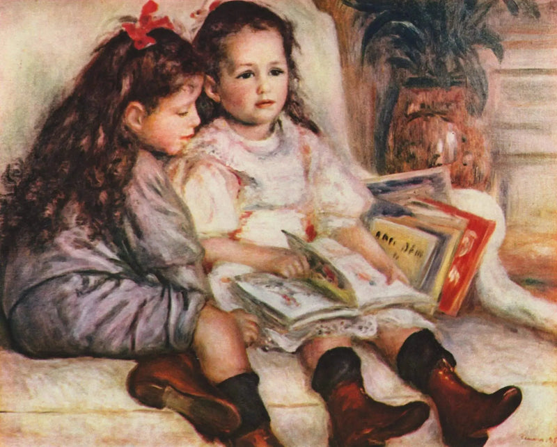 Børnene af Martial Caillebotte - Pierre-Auguste Renoir