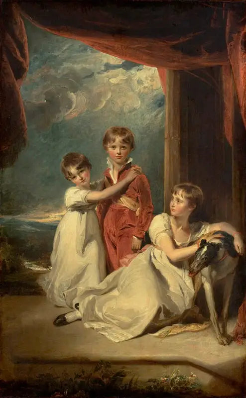 Børnene af Sir Samuel Fludyer - Thomas Lawrence