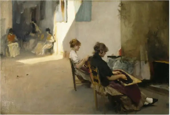 Perletrækkere fra Venedig - John Singer Sargent