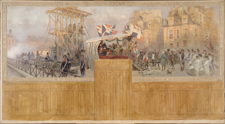 De frivillige rekrutteringer i 1792 - Édouard Detaille